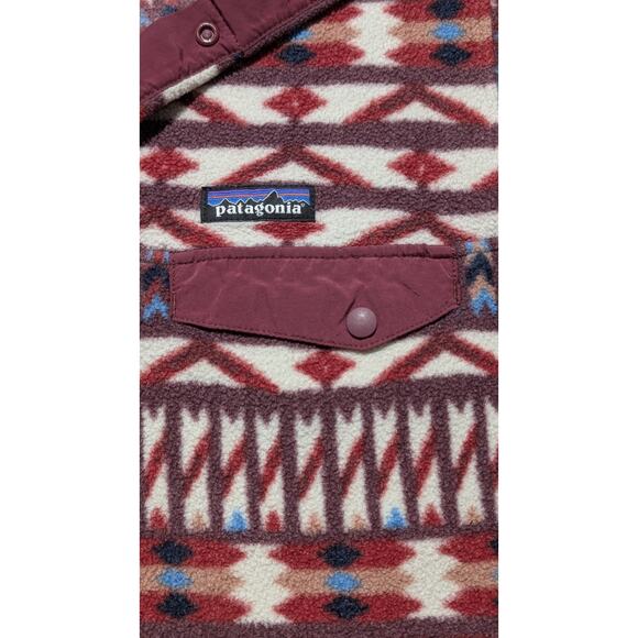 Patagonia Synchilla Snap-T Fleece Pullover XS Women’s Geometric Aztec... - Picture 7 of 13